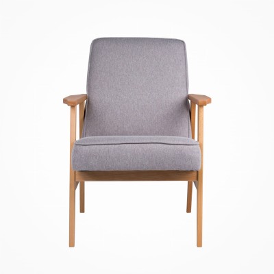 Fotel Tapicerowany w Stylu Retro PRL Vives - Różne Kolory Tkanin 5