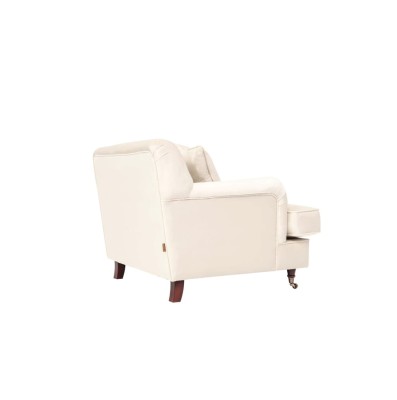 Fotel Tapicerowany w Angielskim Stylu Brighton - Różne Kolory Tkanin 7