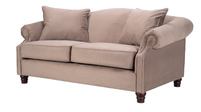 Dwuosobowa Sofa Pirs w Angielskim Stylu 172x100x82cm - Opcje Wyboru Tkaniny 4