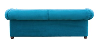 Trzyosobowa Elegancka Sofa Margo Chesterfield  210x105x80cm - Opcje Wyboru Tkaniny 7