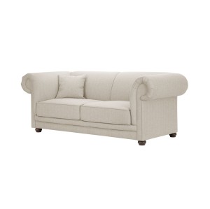 Trzyosobowa Elegancka Sofa Margo Chesterfield  210x105x80cm - Sofa Personalizowana