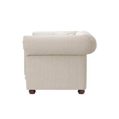 Trzyosobowa Elegancka Sofa Margo Chesterfield  210x105x80cm - Opcje Wyboru Tkaniny 8