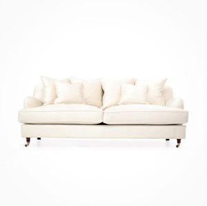 Trzyosobowa  Komfortowa Sofa Brighton  215x102x84cm - Opcje Wyboru Tkaniny