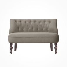 Pikowana Sofa Epson w Stylu Angielskim 111x70x75cm - Opcje Wyboru Tkaniny
