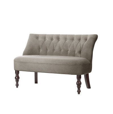 Pikowana Sofa Epson w Stylu Angielskim 111x70x75cm - Opcje Wyboru Tkaniny 4