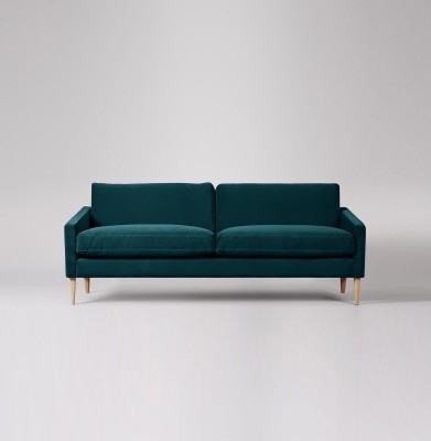 Trzyosobowa Sofa Alfred w Stylu Skandynawskim  200x92x82cm - Opcje Wyboru Tkaniny 9