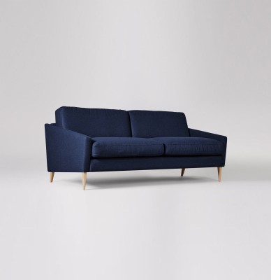 Trzyosobowa Sofa Alfred w Stylu Skandynawskim  200x92x82cm - Opcje Wyboru Tkaniny 10