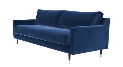 Klasyczna Trzyosobowa Sofa Elixir  210x90x88cm - Opcje Wyboru Tkaniny 13