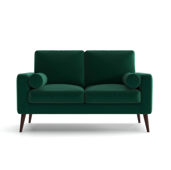 Dwuosobowa Sofa Calypso  w Stylu Sskandynawskim 165x87x82cm - Opcje Wyboru Tkaniny