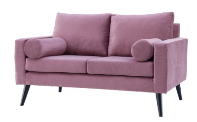 Dwuosobowa Sofa Calypso  w Stylu Sskandynawskim 165x87x82cm - Opcje Wyboru Tkaniny 12