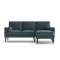 Wieloosobowy Narożnik Calypso w Stylu Skandynawskim 210x155-87x82cm - Opcje Wyboru Tkaniny
