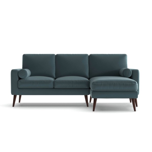 Wieloosobowy Narożnik Calypso w Stylu Skandynawskim 210x155-87x82cm - Opcje Wyboru Tkaniny