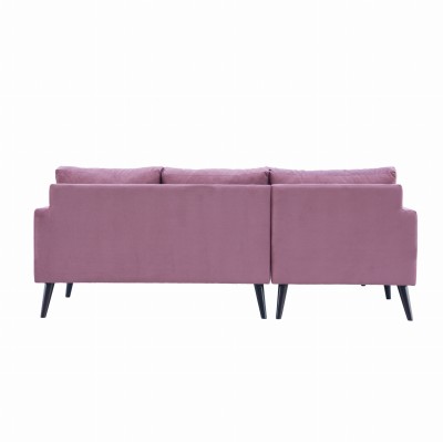 Wieloosobowy Narożnik Calypso w Stylu Skandynawskim 210x155-87x82cm - Opcje Wyboru Tkaniny 15