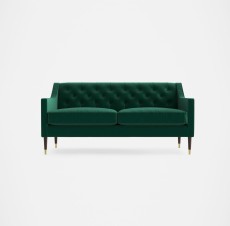 Dwuosobowa Sofa Roland w Stylu Chesterfield 170x80x78cn - Opcje Wyboru Tkaniny