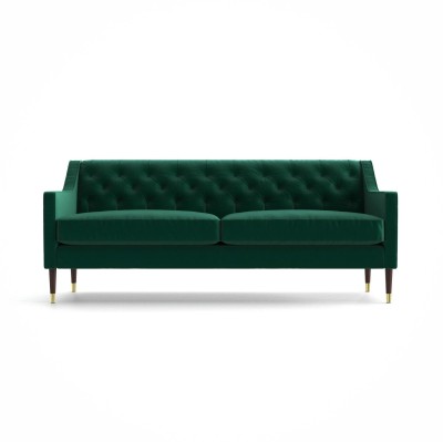 Elegancka Pikowana 2,5 Osobowa Sofa Roland 192x80x78cm - Opcje Wyboru Tkaniny 2