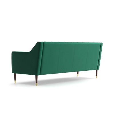Elegancka Pikowana 2,5 Osobowa Sofa Roland 192x80x78cm - Opcje Wyboru Tkaniny 7