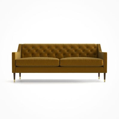 Elegancka Pikowana 2,5 Osobowa Sofa Roland 192x80x78cm - Opcje Wyboru Tkaniny 8