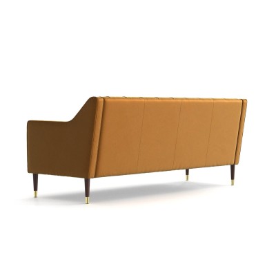 Elegancka Pikowana 2,5 Osobowa Sofa Roland 192x80x78cm - Opcje Wyboru Tkaniny 12