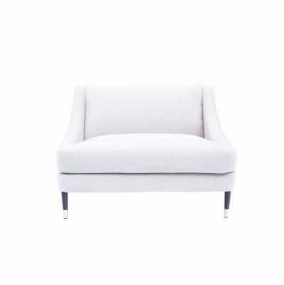 Mała Sofa Loveseat Tuluza 113x84x80cm - Opcje Wyboru Tkaniny 2
