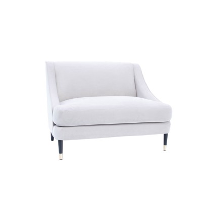 Mała Sofa Loveseat Tuluza 113x84x80cm - Opcje Wyboru Tkaniny 3