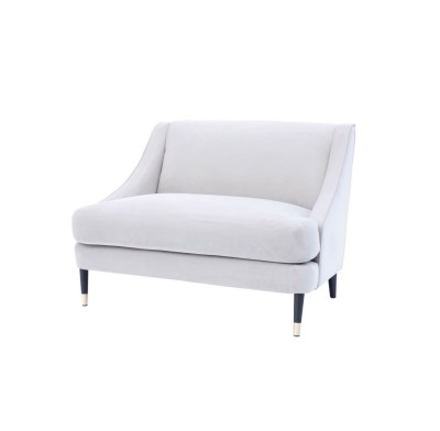 Mała Sofa Loveseat Tuluza 113x84x80cm - Opcje Wyboru Tkaniny 4