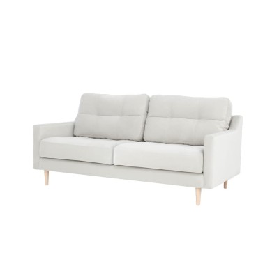 Dwuosobowa Sofa Area w Stylu Skandynawskim 90x90x93cm - Opcje Wyboru Tkaniny 5