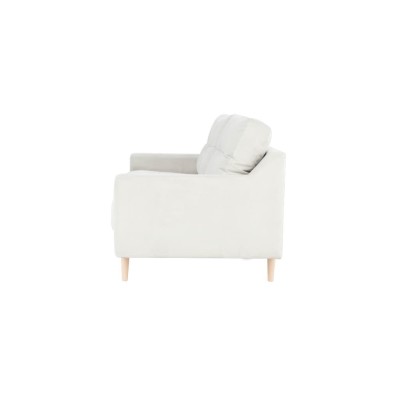 Dwuosobowa Sofa Area w Stylu Skandynawskim 90x90x93cm - Opcje Wyboru Tkaniny 7