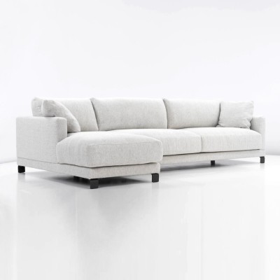 Komfortowa i Funkcjonalna Sofa Narożna Harvey  260x160-103x85cm - Opcje Wyboru Tkaniny 16