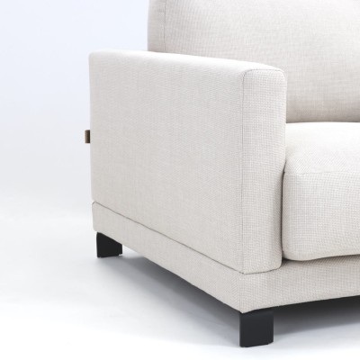 Duży i Wygodny Fotel Tapicerowany Harvey - Różne Kolory Tkanin 12