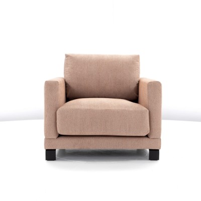 Duży i Wygodny Fotel Tapicerowany Harvey - Różne Kolory Tkanin 13