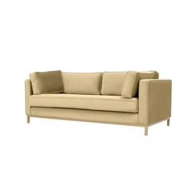 3,5 Osobowa Sofa Silvio 222x92x80cm - Opcje Wyboru Tkaniny