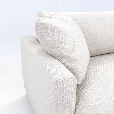 Trzyosobowa Sofa Harvey na Metalowych Nogach  203x103x85cm - Opcje Wyboru Tkaniny 11