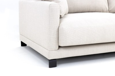 Trzyosobowa Sofa Harvey na Metalowych Nogach  203x103x85cm - Opcje Wyboru Tkaniny 12