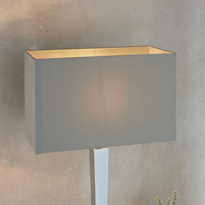 Lampa Stołowa Moreto Chrom, Szary Wys. 66cm 6