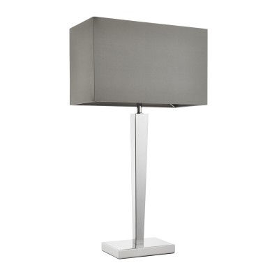 Lampa Stołowa Moreto Chrom, Szary Wys. 66cm 8