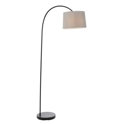 Lampa Podłogowa Carlson Metal, Czarna, Szary Wys. 163.5 cm 2