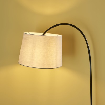 Lampa Podłogowa Carlson Metal, Czarna, Szary Wys. 163.5 cm 5