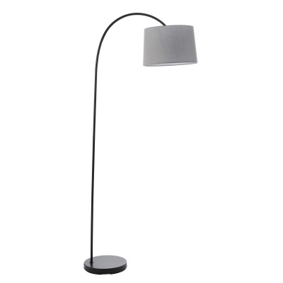 Lampa Podłogowa Carlson Metal, Czarna, Szary Wys. 163.5 cm 8