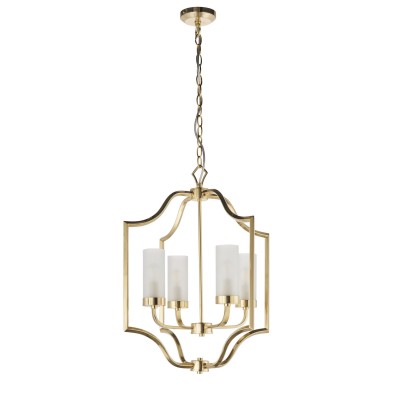 Lampa Sufitowa Wisząca Edrea Metal, Szkło Wys. 100cm 9