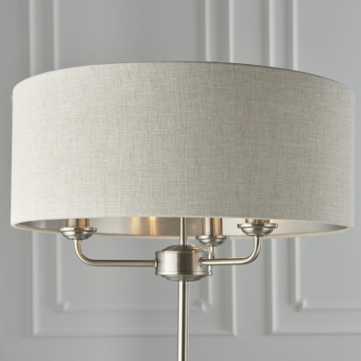 Lampa Podłogowa Highclere Chrom Szczotkowany Wys. 160cm 5