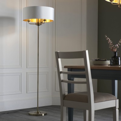 Lampa Podłogowa Highclere Mosiądz Wys. 160cm 3