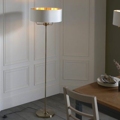 Lampa Podłogowa Highclere Mosiądz Wys. 160cm 6
