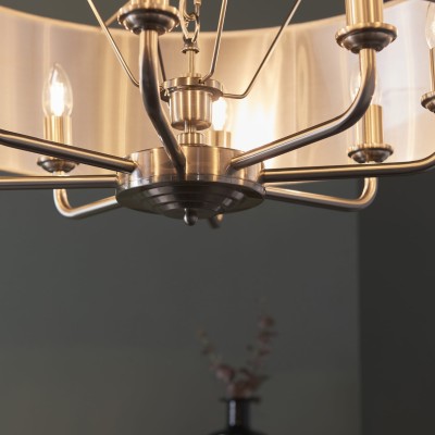 Lampa Sufitowa Wisząca Highclere Chrom, Len 55-174,5cm 7