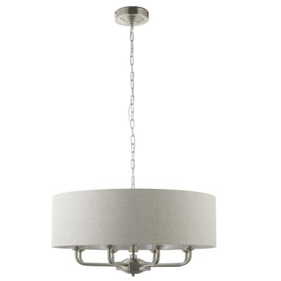 Lampa Sufitowa Wisząca Highclere Chrom, Len 55-174,5cm 9