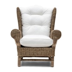 Fotel Rattanowy Typu Uszak Nicolas Riviera Maison