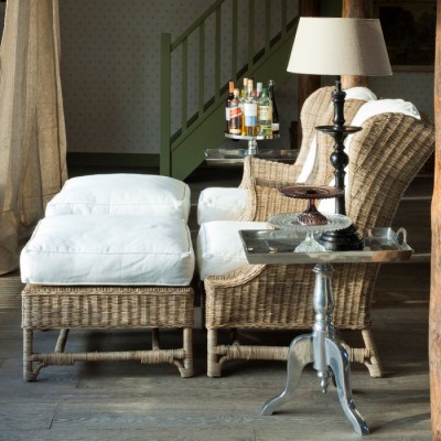 Fotel Rattanowy Typu Uszak Nicolas Riviera Maison 9