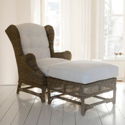 Fotel Rattanowy Typu Uszak Nicolas Riviera Maison 10