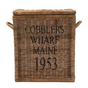 Rattanowy Kosz / Kufer Cobblers Wharf S Riviera Maison 60x30x70cm