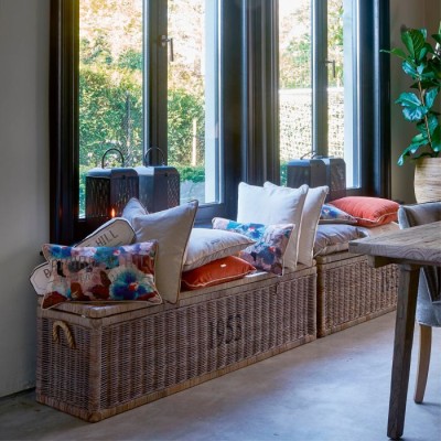 Rattanowy Kufer Trunk Cobblers Wharf L Riviera Maison 160x40x45cm 3