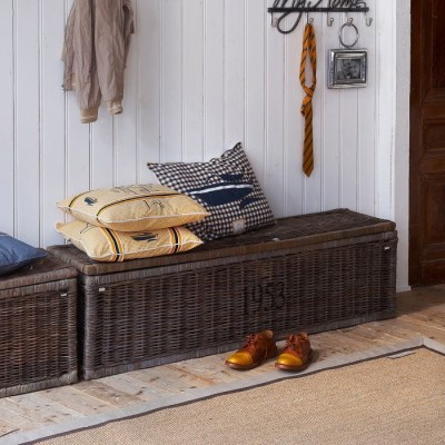 Rattanowy Kufer Trunk Cobblers Wharf L Riviera Maison 160x40x45cm 9